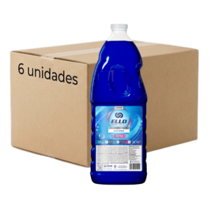 Lava Roupas Líquido Ello Blue Power 2L - 6 uni.