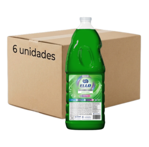 Lava Roupas Líquido Ello Green Power 2L - 6 uni.