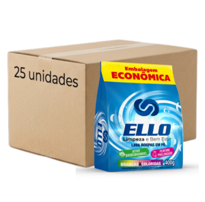Lava Roupas em Pó Ello 400g - 25 uni.